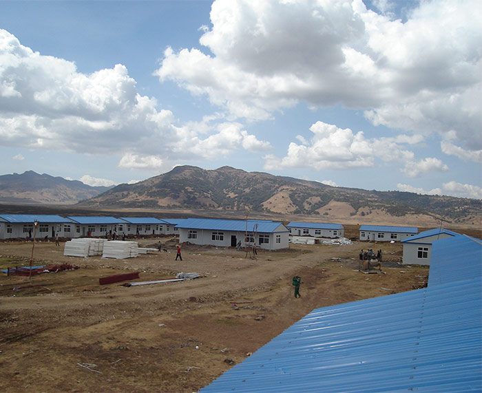 Эфиопский сборный дом проект