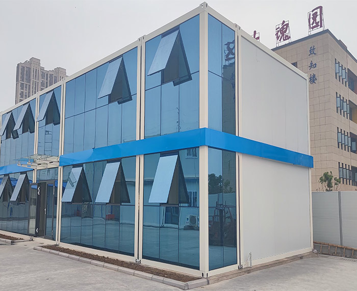 Tsinghua Университет Hefei институт общественного безопасности контейнерный дом проект